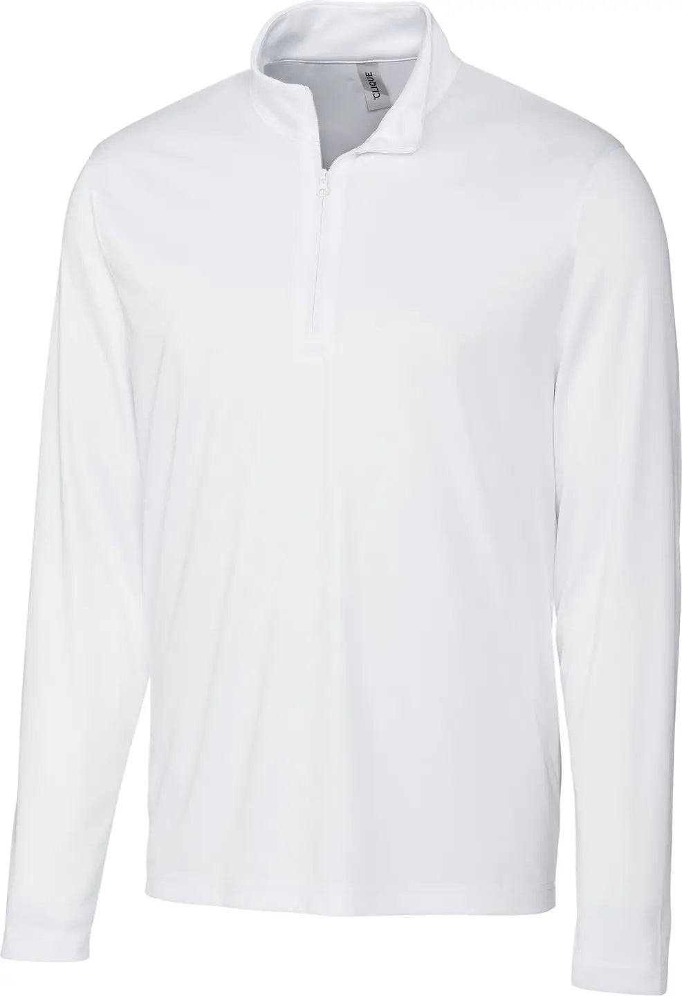 Clique Mqk00099 Spin Eco Performance Half Zip Mens Pullover - White - Adult s