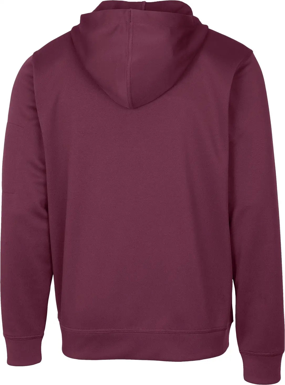 Clique Mqk00103 Lift Eco Performance Full Zip Unisex Hoodie Sweatshirt - Burgundy
