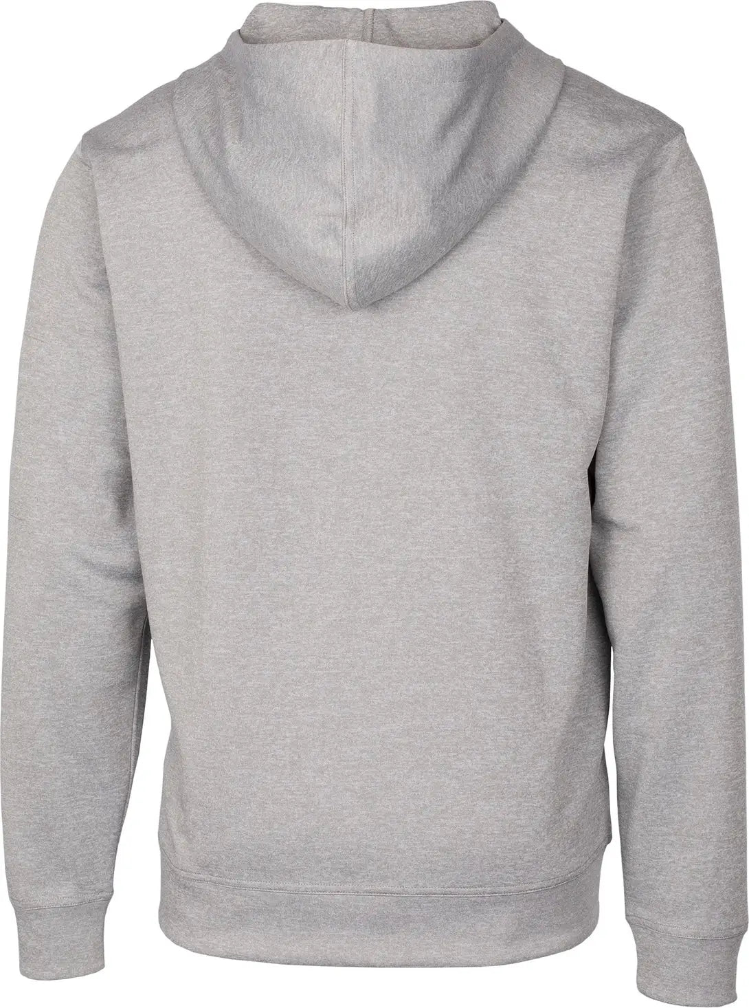 Clique Mqk00103 Lift Eco Performance Full Zip Unisex Hoodie Sweatshirt - Gray Melange