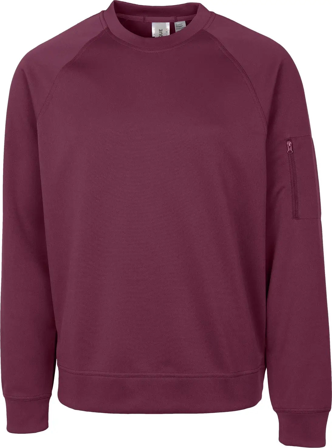 Clique Mqk00104 Lift Eco Performance Unisex Crewneck Sweatshirt - Burgundy