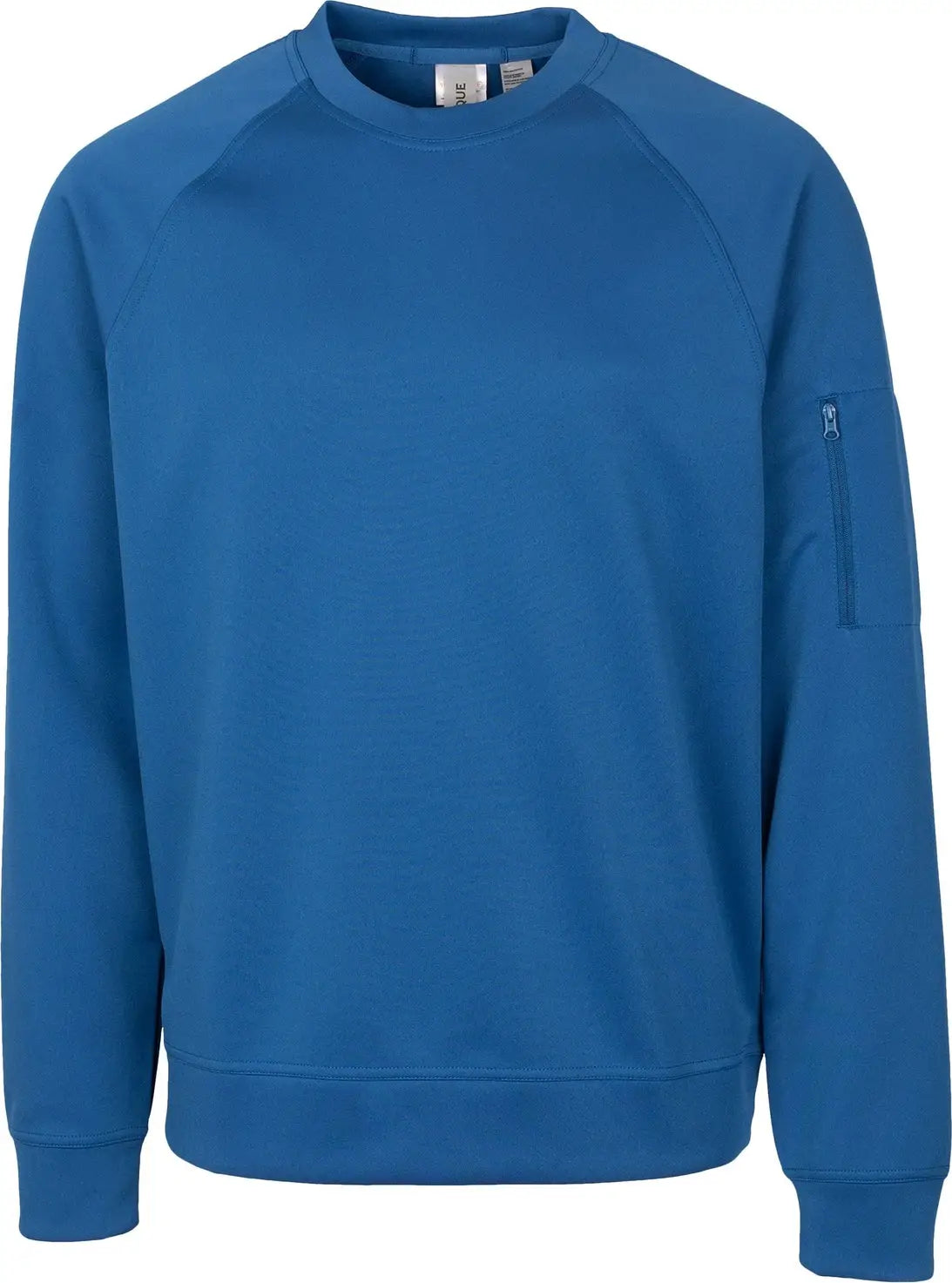Clique Mqk00104 Lift Eco Performance Unisex Crewneck Sweatshirt - Royal Blue - Adult Xs