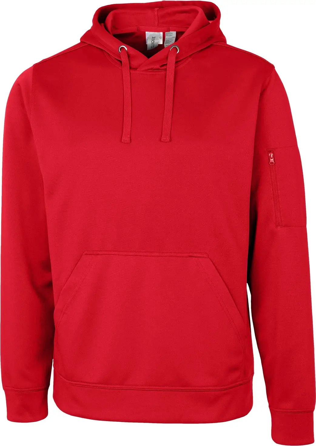 Clique Mqk00105 Lift Eco Performance Unisex Pullover Hoodie Sweatshirt - Red