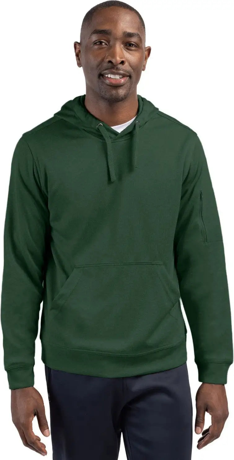 Clique Mqk00105 Lift Eco Performance Unisex Pullover Hoodie Sweatshirt - Bottle Green - Adult Xs