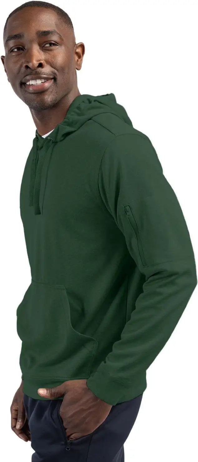 Clique Mqk00105 Lift Eco Performance Unisex Pullover Hoodie Sweatshirt - Bottle Green
