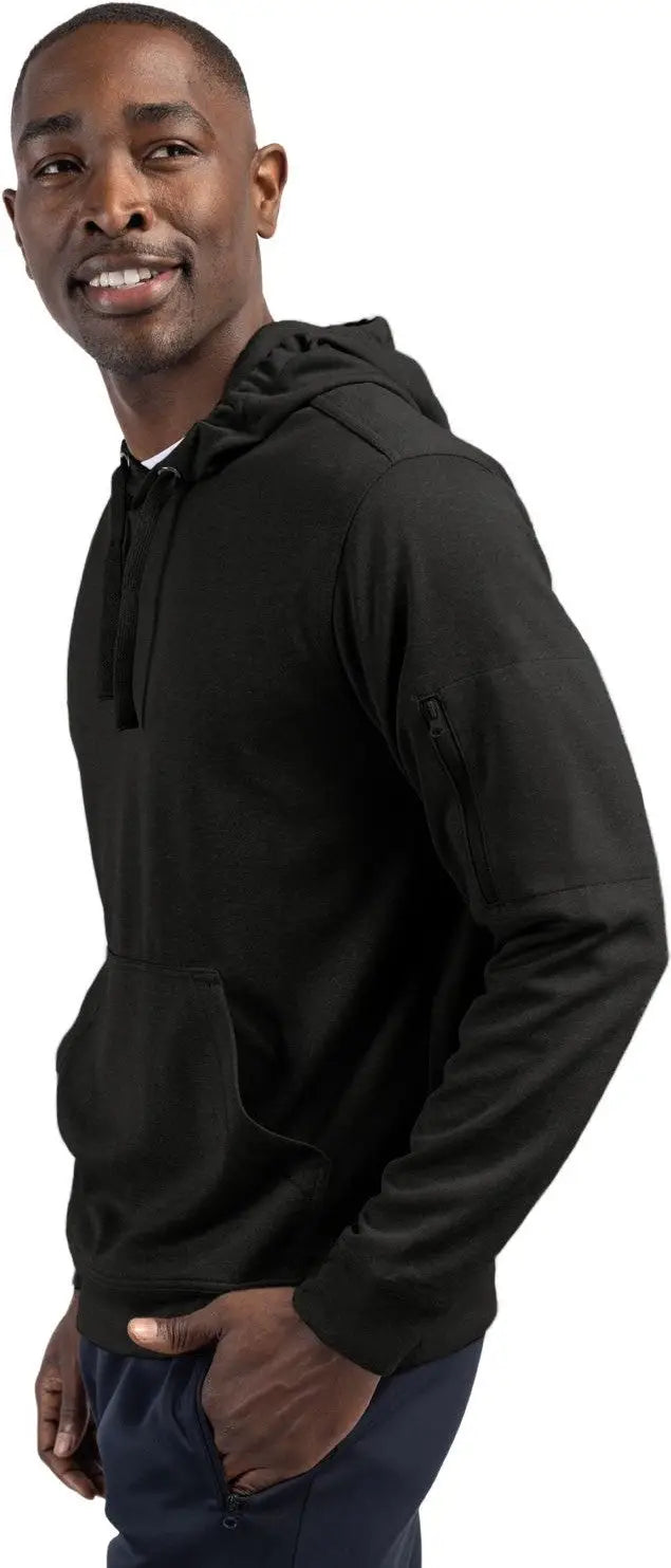 Clique Mqk00105 Lift Eco Performance Unisex Pullover Hoodie Sweatshirt - Black