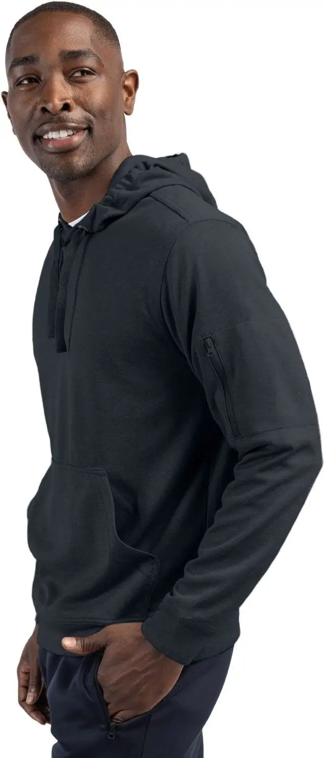 Clique Mqk00105 Lift Eco Performance Unisex Pullover Hoodie Sweatshirt - Navy