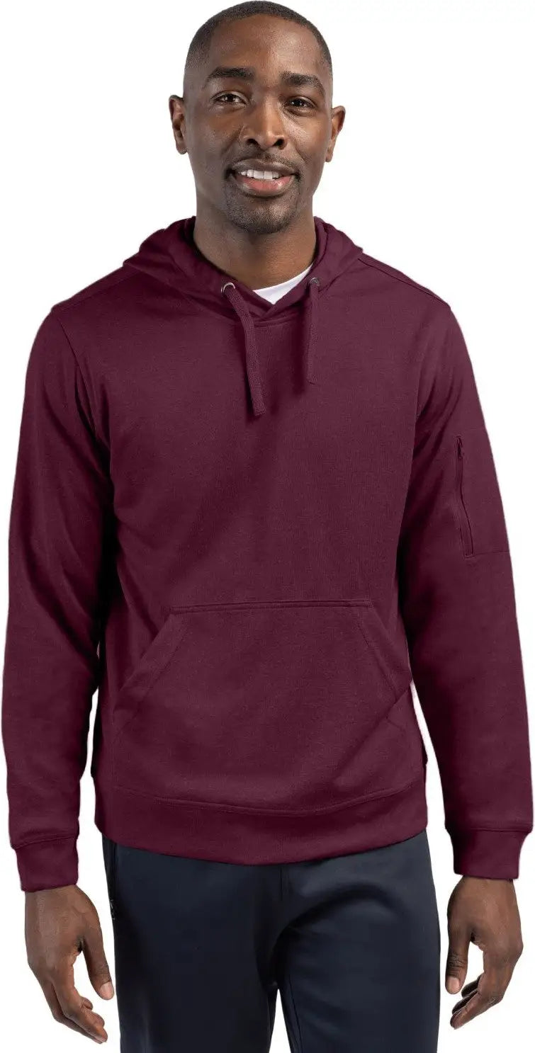 Clique Mqk00105 Lift Eco Performance Unisex Pullover Hoodie Sweatshirt - Burgundy - Adult Xs