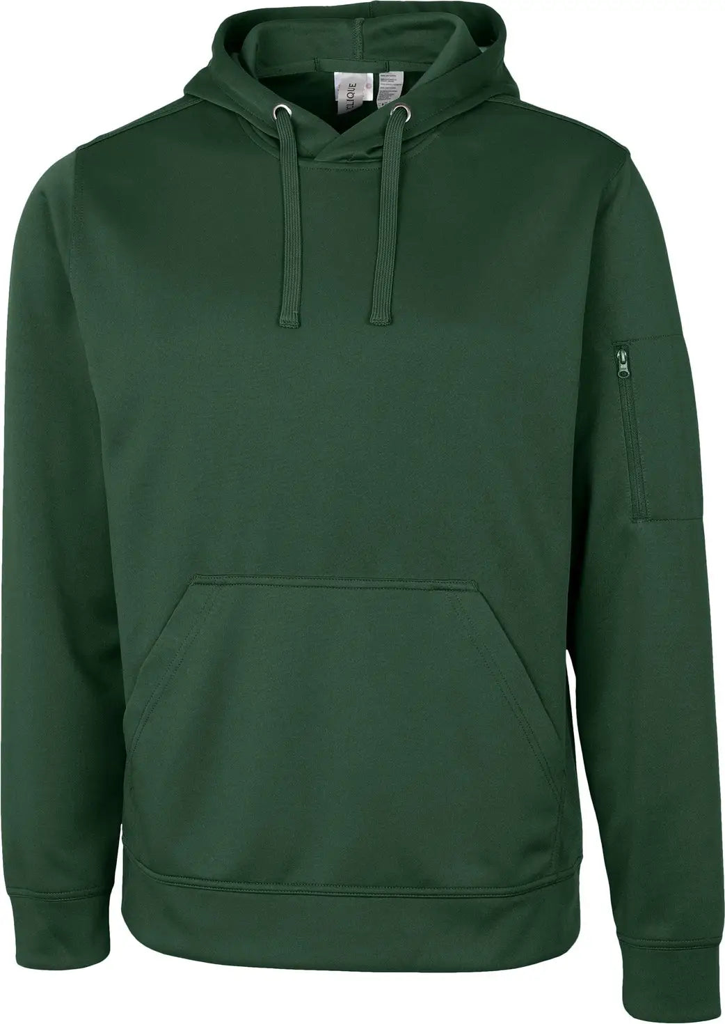 Clique Mqk00105 Lift Eco Performance Unisex Pullover Hoodie Sweatshirt - Bottle Green