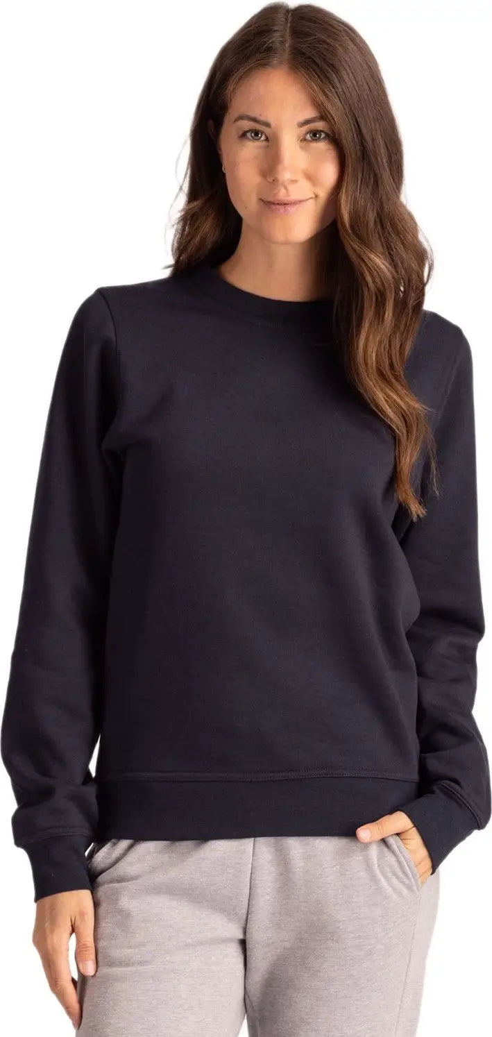 Clique Mqk00106 Unisex Stockholm Crewneck Sweatshirt - Dark Navy