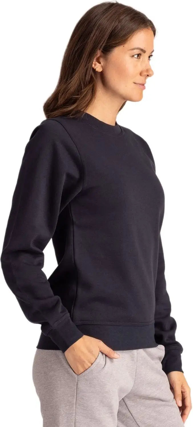 Clique Mqk00106 Unisex Stockholm Crewneck Sweatshirt - Dark Navy
