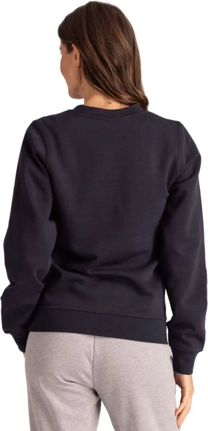Clique Mqk00106 Unisex Stockholm Crewneck Sweatshirt - Dark Navy