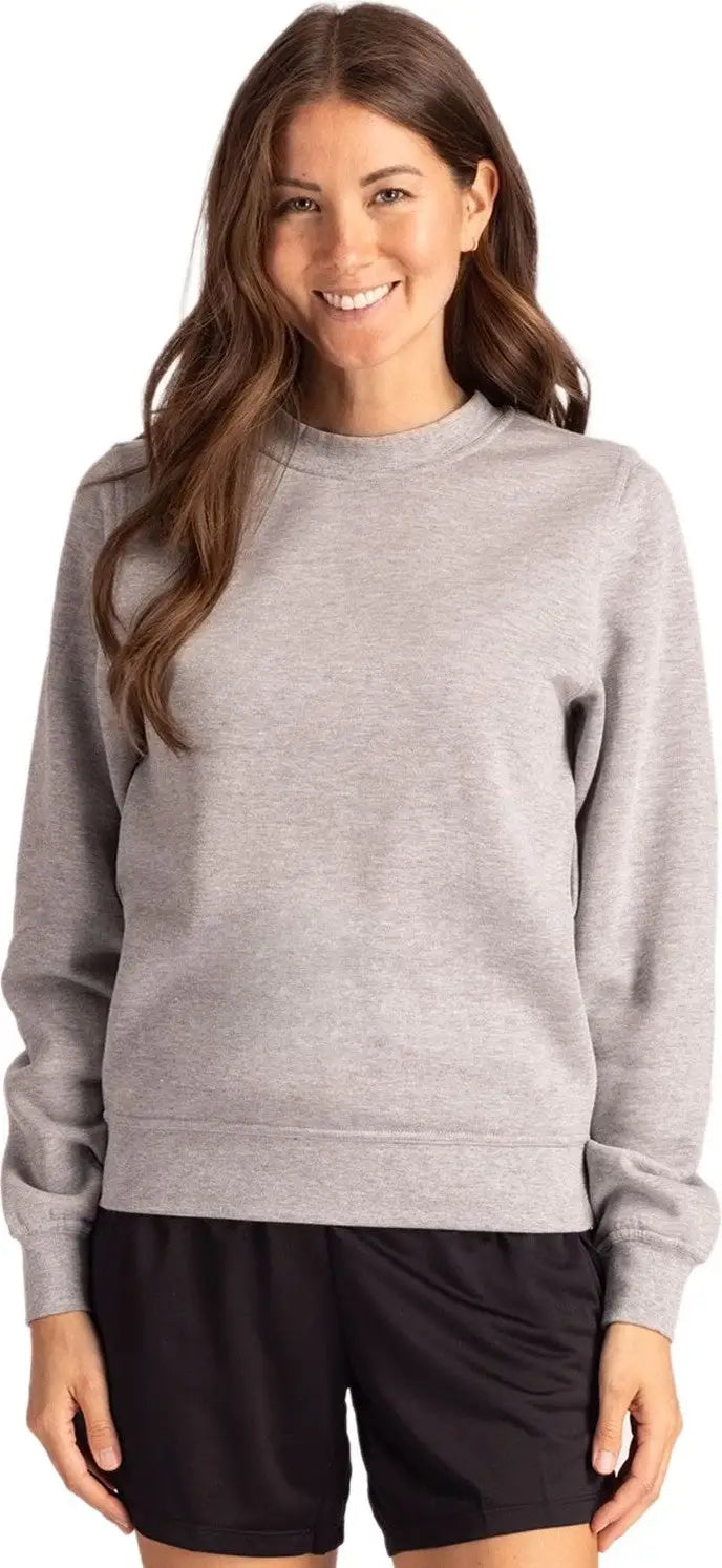 Clique Mqk00106 Unisex Stockholm Crewneck Sweatshirt - Gray Melange - Adult 2xs