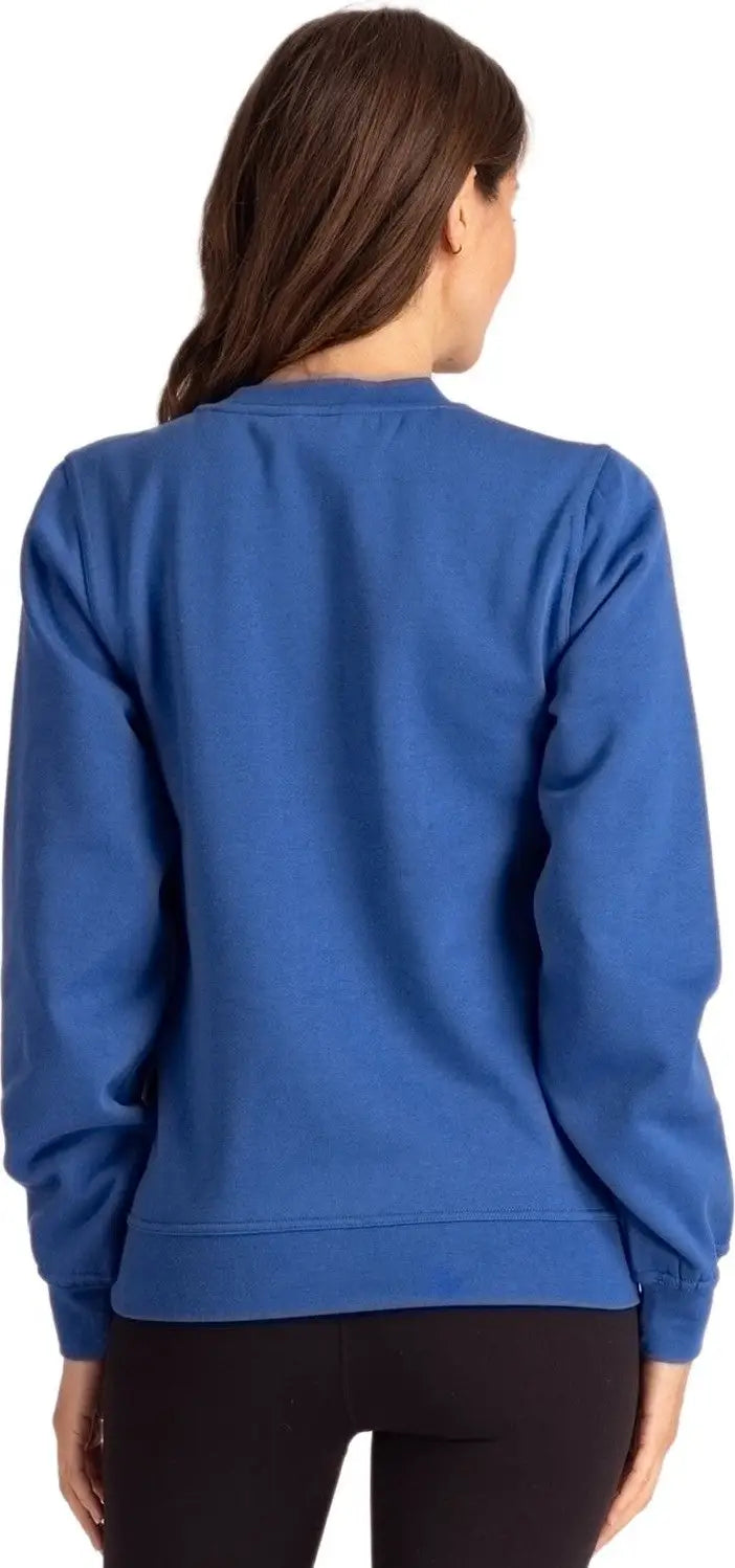 Clique Mqk00106 Unisex Stockholm Crewneck Sweatshirt - Royal Blue