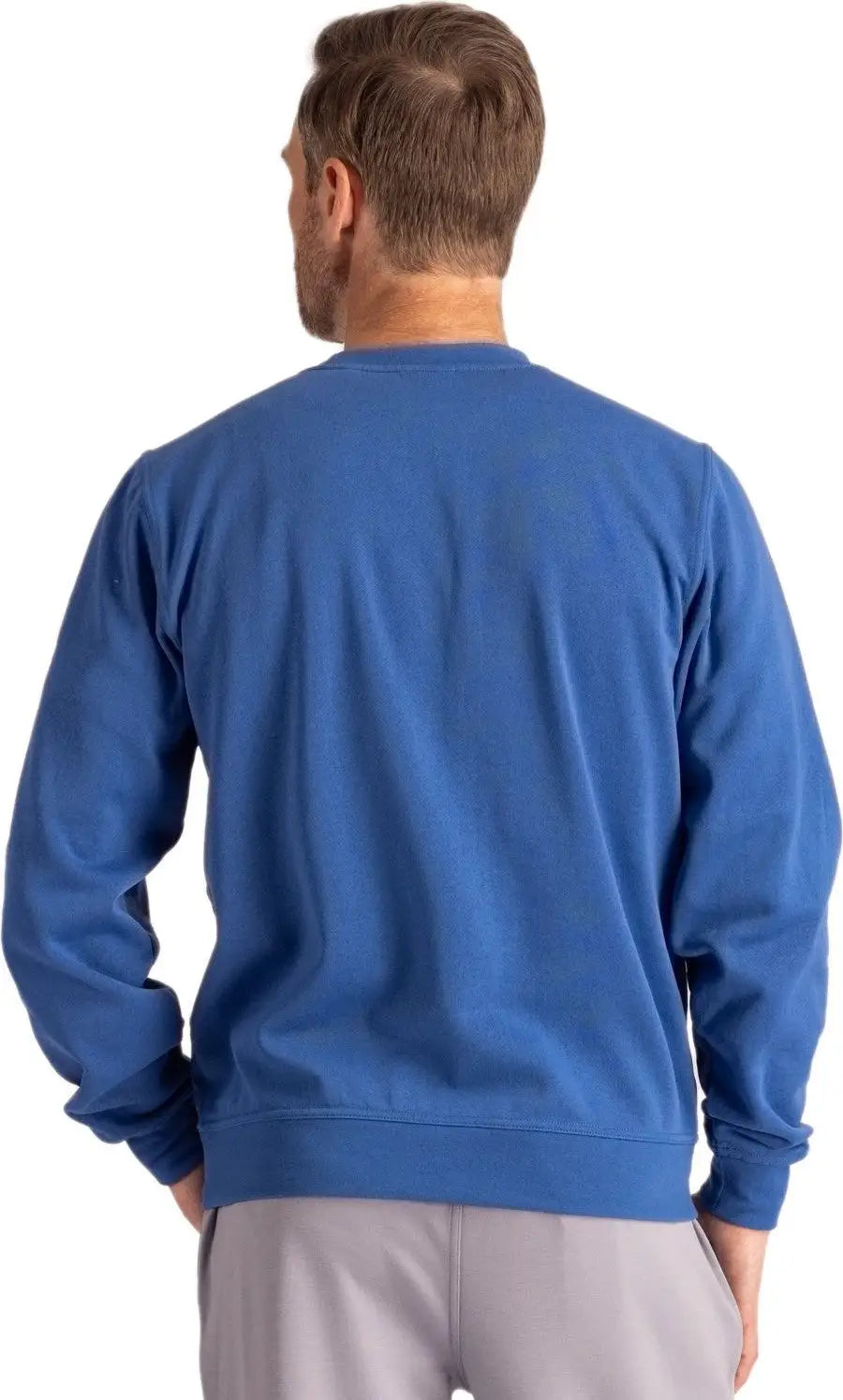 Clique Mqk00106 Unisex Stockholm Crewneck Sweatshirt - Royal Blue