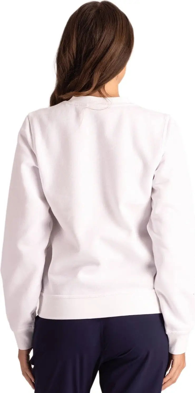 Clique Mqk00106 Unisex Stockholm Crewneck Sweatshirt - White