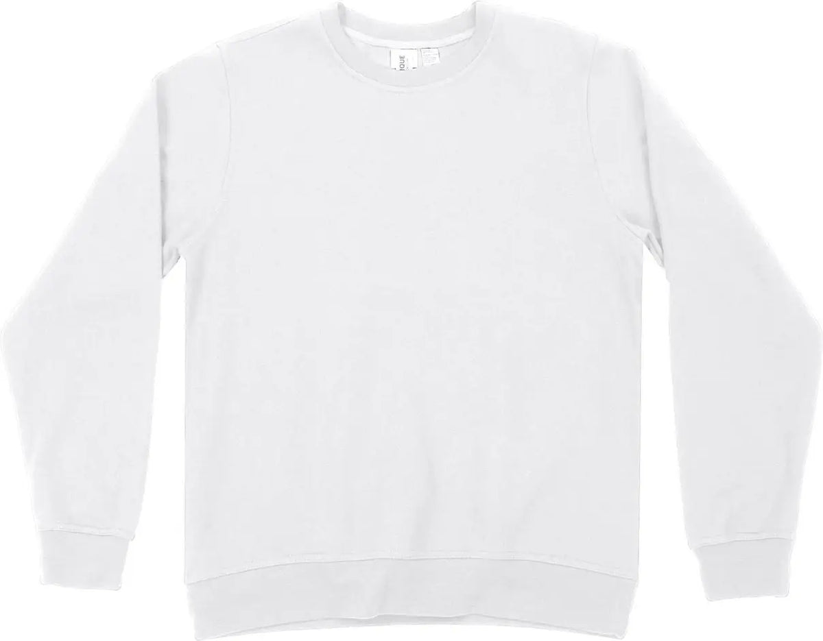 Clique Mqk00106 Unisex Stockholm Crewneck Sweatshirt - White
