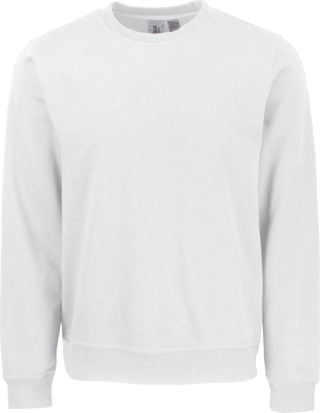 Clique Mqk00106 Unisex Stockholm Crewneck Sweatshirt - White