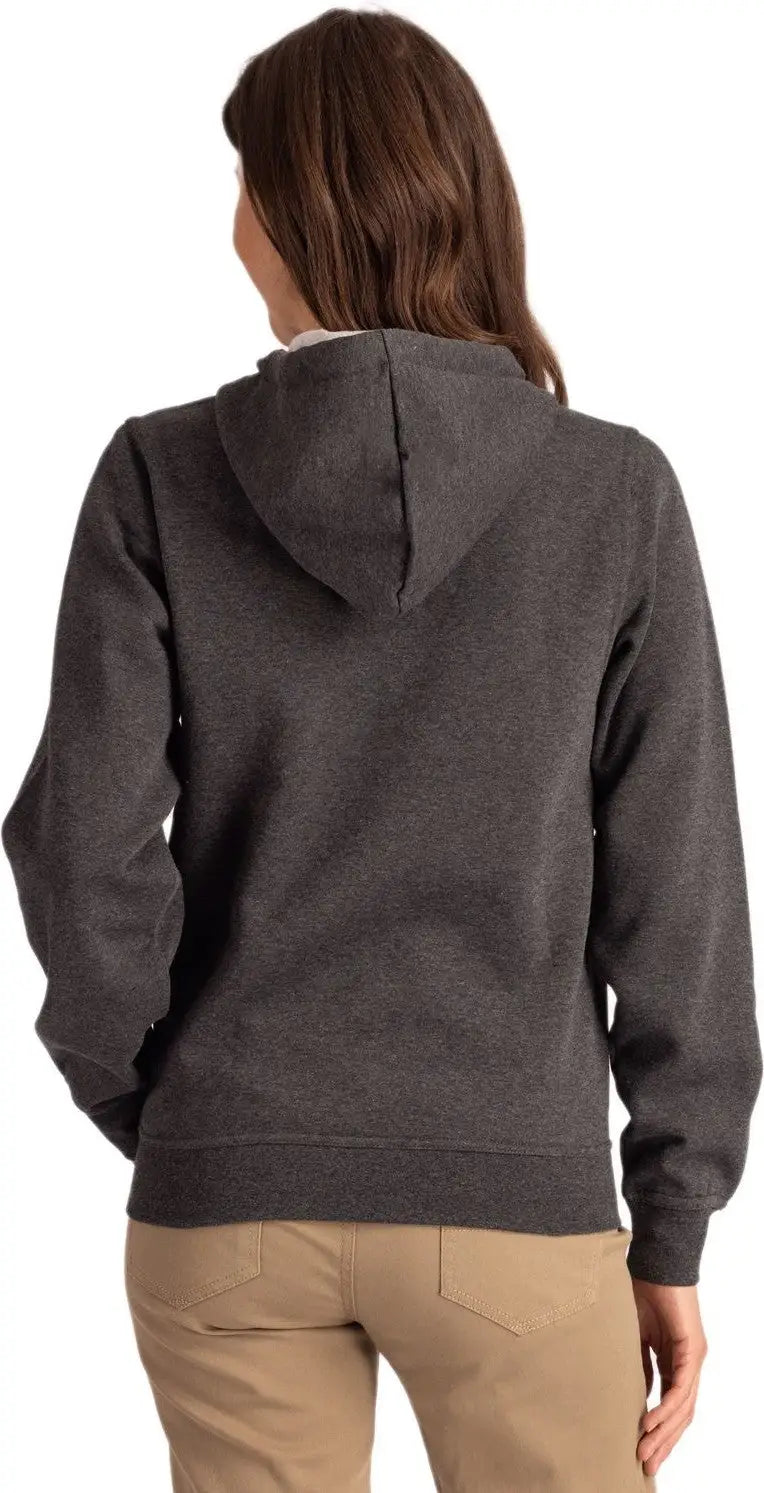 Clique Mqk00107 Unisex Stockholm Pullover Hoodie - Anthracite Melange
