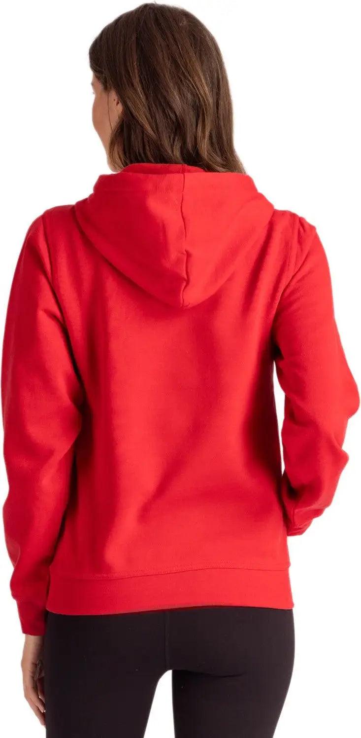 Clique Mqk00107 Unisex Stockholm Pullover Hoodie - Red