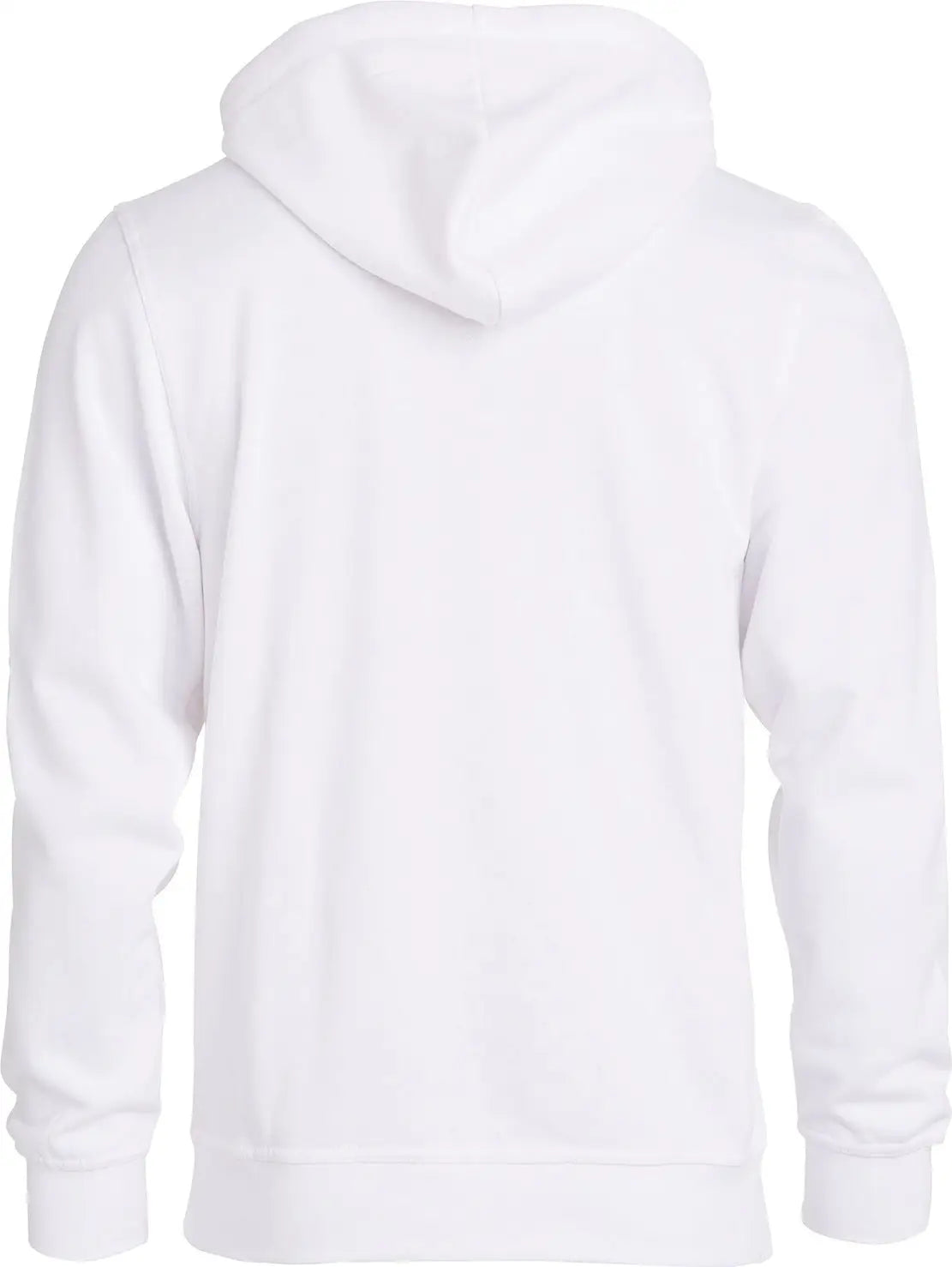 Clique Mqk00107 Unisex Stockholm Pullover Hoodie - White