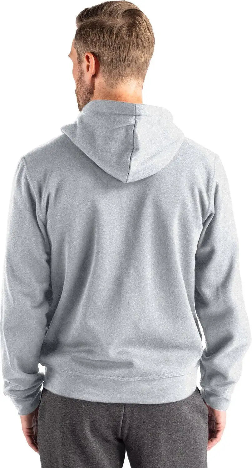 Clique Mqk00109 Unisex Stockholm Full Zip Hoodie - Ash