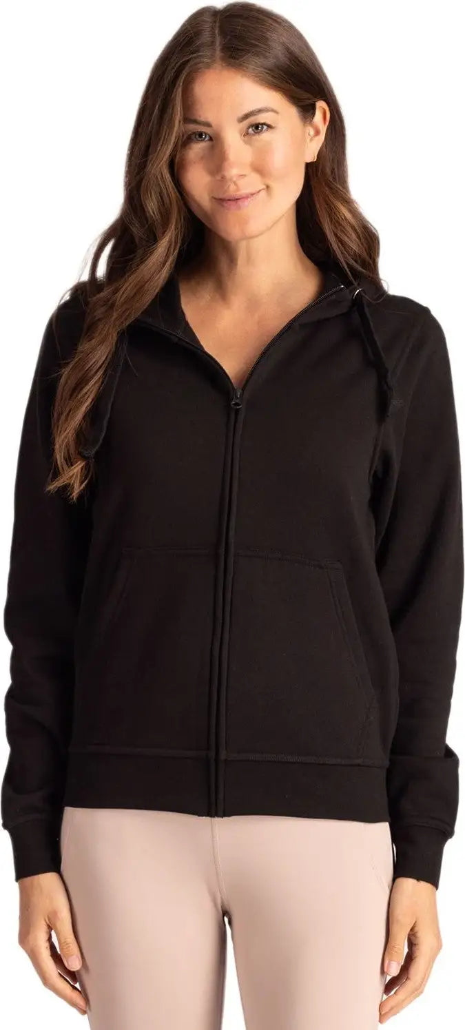 Clique Mqk00109 Unisex Stockholm Full Zip Hoodie - Black - Adult Xs