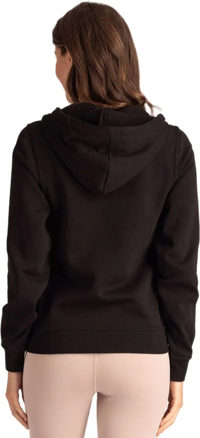 Clique Mqk00109 Unisex Stockholm Full Zip Hoodie - Black