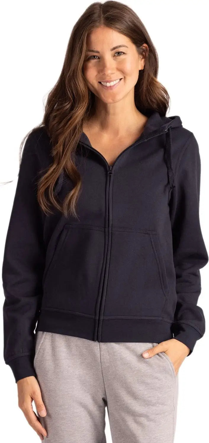Clique Mqk00109 Unisex Stockholm Full Zip Hoodie - Dark Navy - Adult Xs