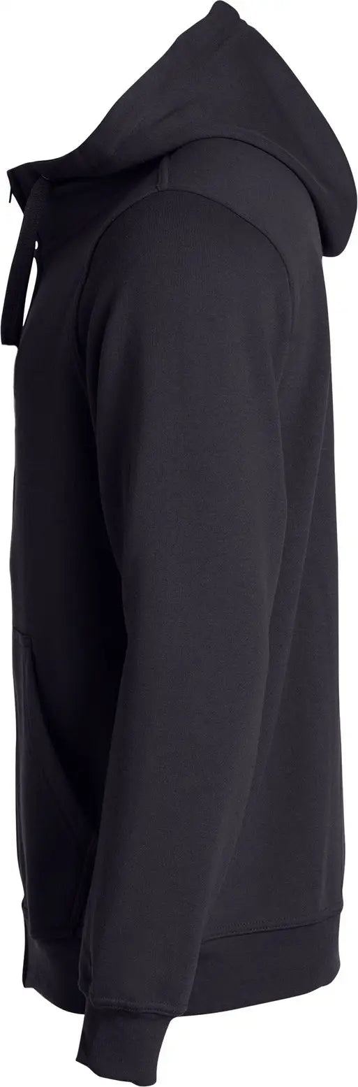 Clique Mqk00109 Unisex Stockholm Full Zip Hoodie - Dark Navy