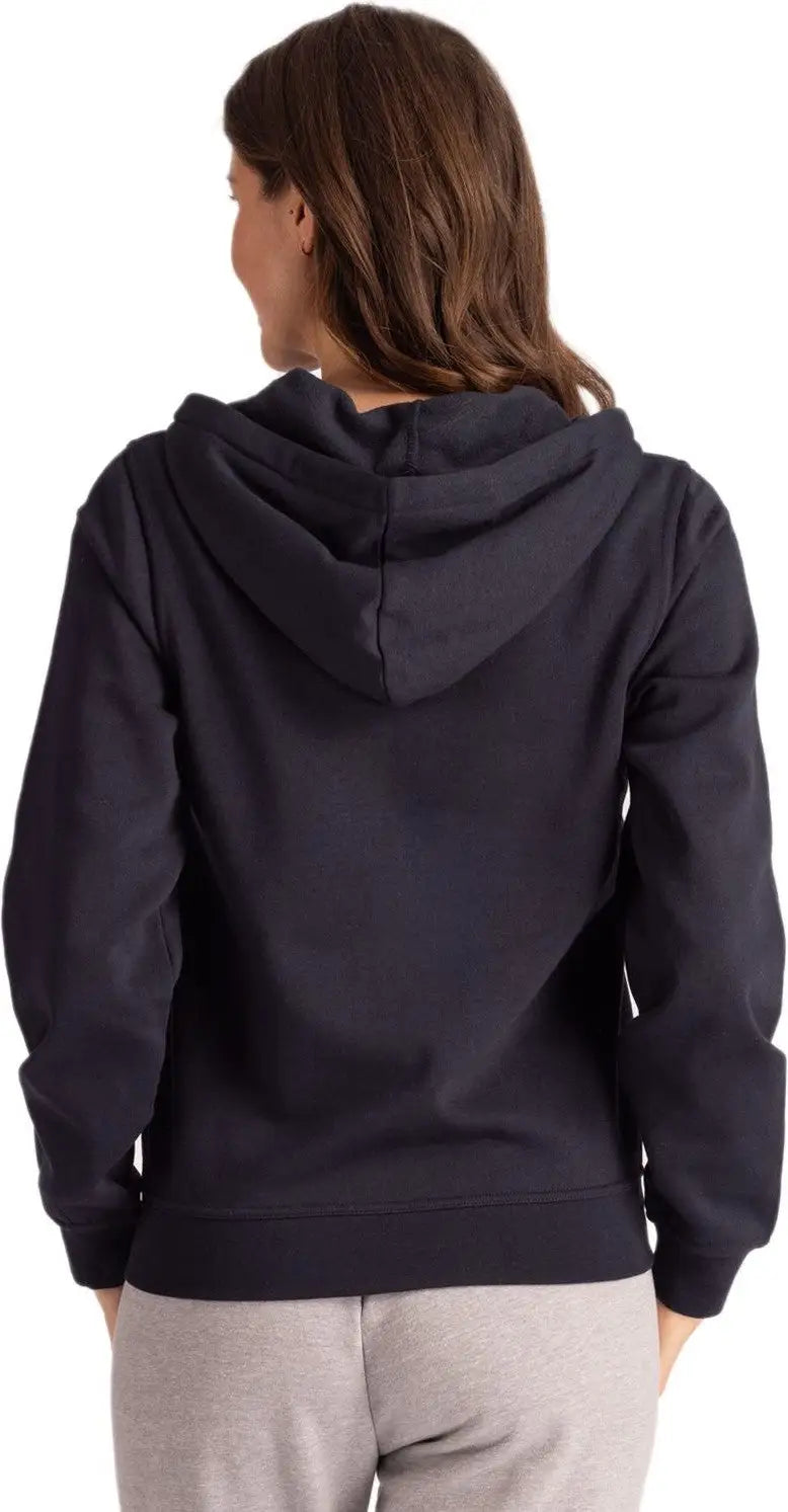 Clique Mqk00109 Unisex Stockholm Full Zip Hoodie - Dark Navy