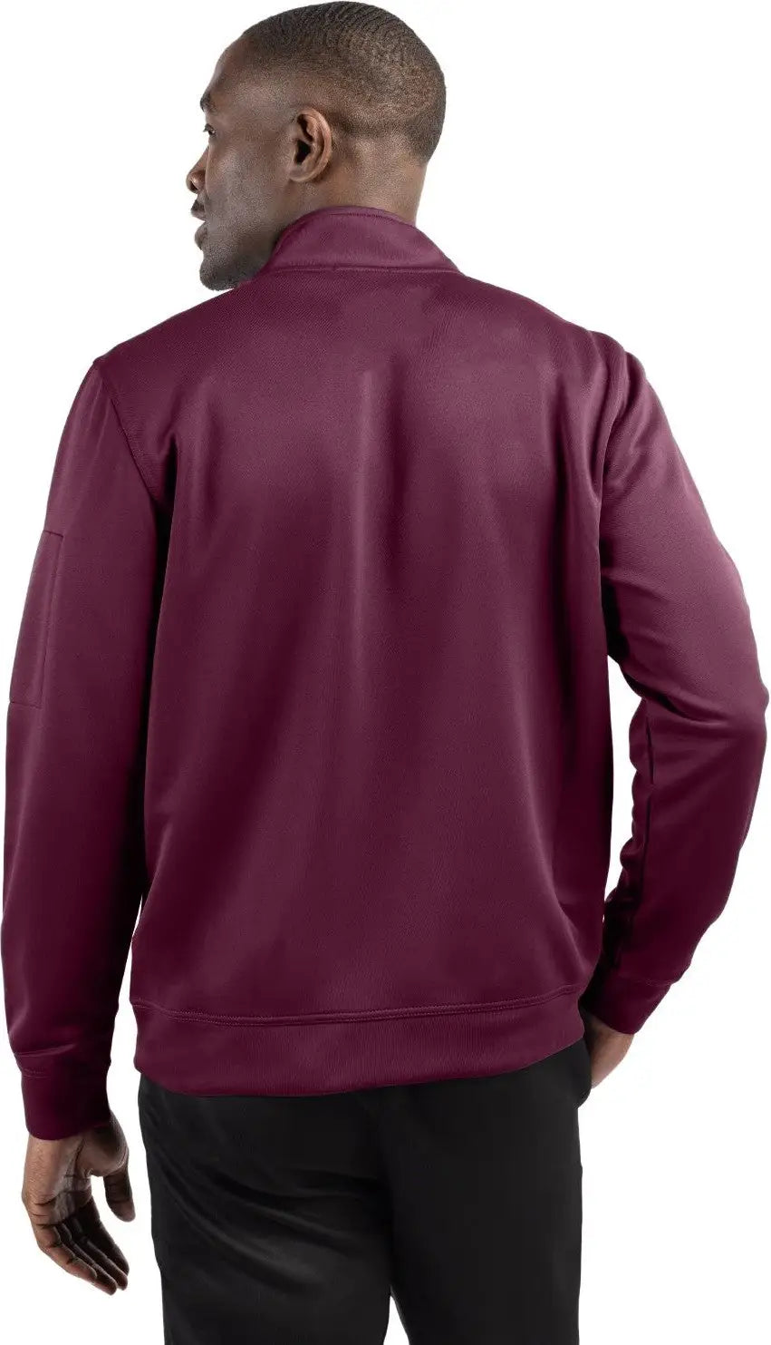Clique Mqk00110 Lift Eco Performance Half Zip Unisex Pullover - Burgundy