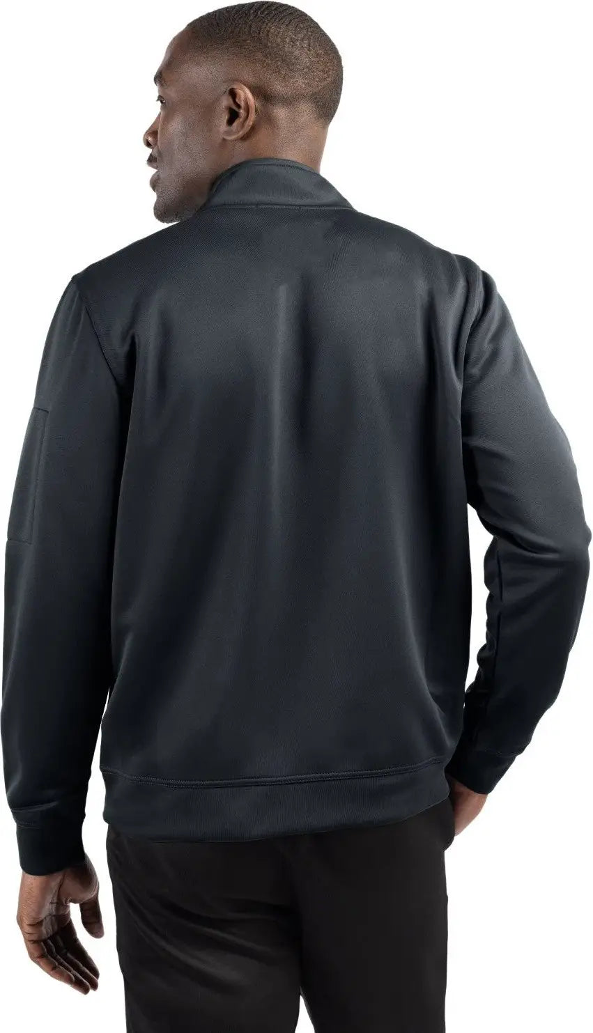 Clique Mqk00110 Lift Eco Performance Half Zip Unisex Pullover - Black