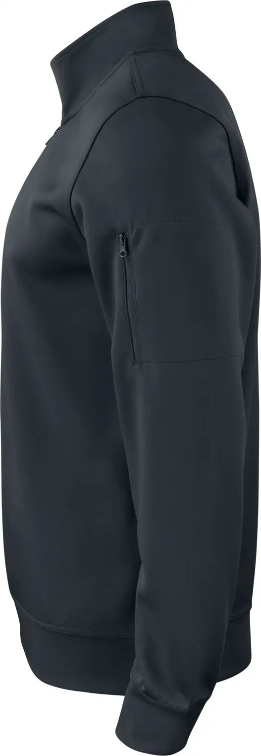 Clique Mqk00110 Lift Eco Performance Half Zip Unisex Pullover - Black