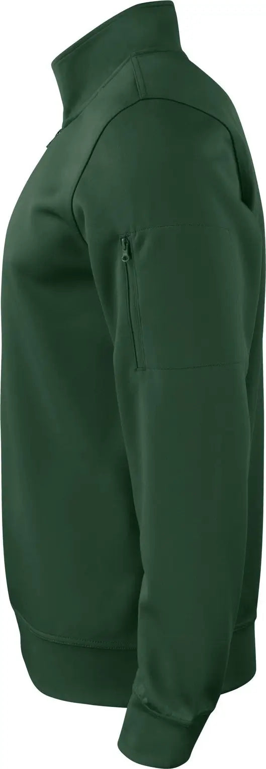 Clique Mqk00110 Lift Eco Performance Half Zip Unisex Pullover - Bottle Green