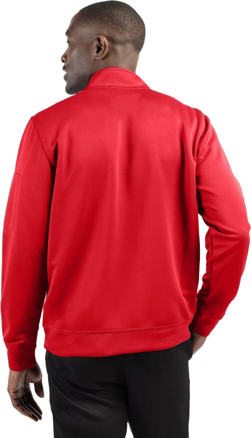 Clique Mqk00110 Lift Eco Performance Half Zip Unisex Pullover - Red