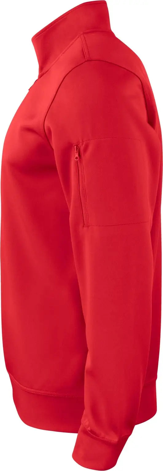 Clique Mqk00110 Lift Eco Performance Half Zip Unisex Pullover - Red