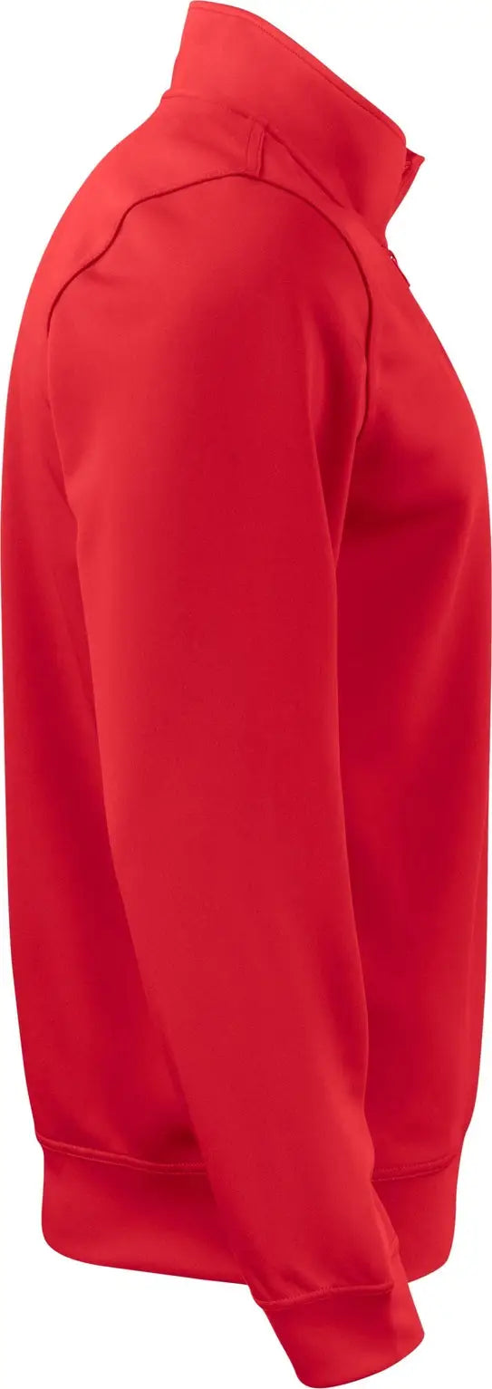 Clique Mqk00110 Lift Eco Performance Half Zip Unisex Pullover - Red