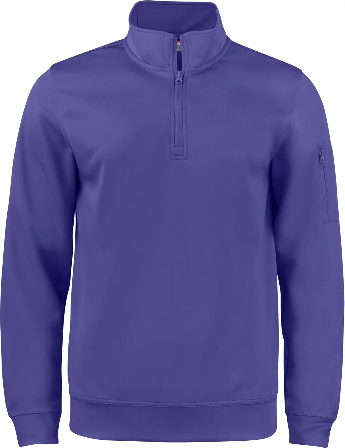 Clique Mqk00110 Lift Eco Performance Half Zip Unisex Pullover - Royal Purple - Adult Xs