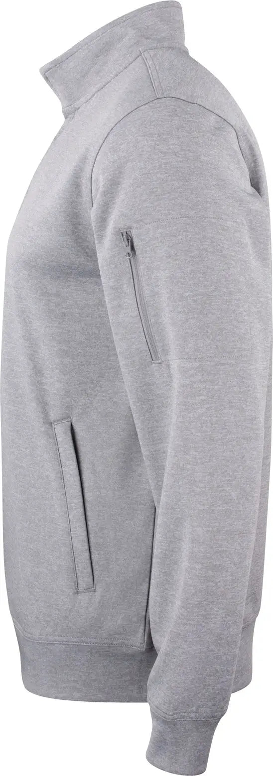 Clique Mqk00111 Lift Eco Performance Full Zip Unisex Jacket - Gray Melange
