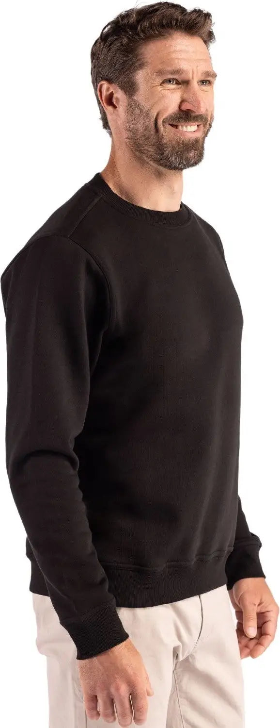 Clique Mqk00114 Drive Recycled Unisex Crewneck Sweatshirt - Black
