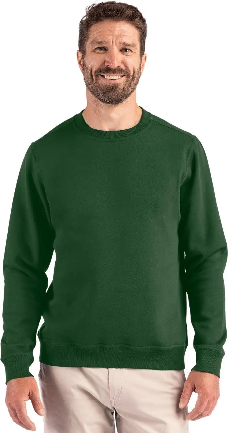 Clique Mqk00114 Drive Recycled Unisex Crewneck Sweatshirt - Bottle Green - Adult Xs