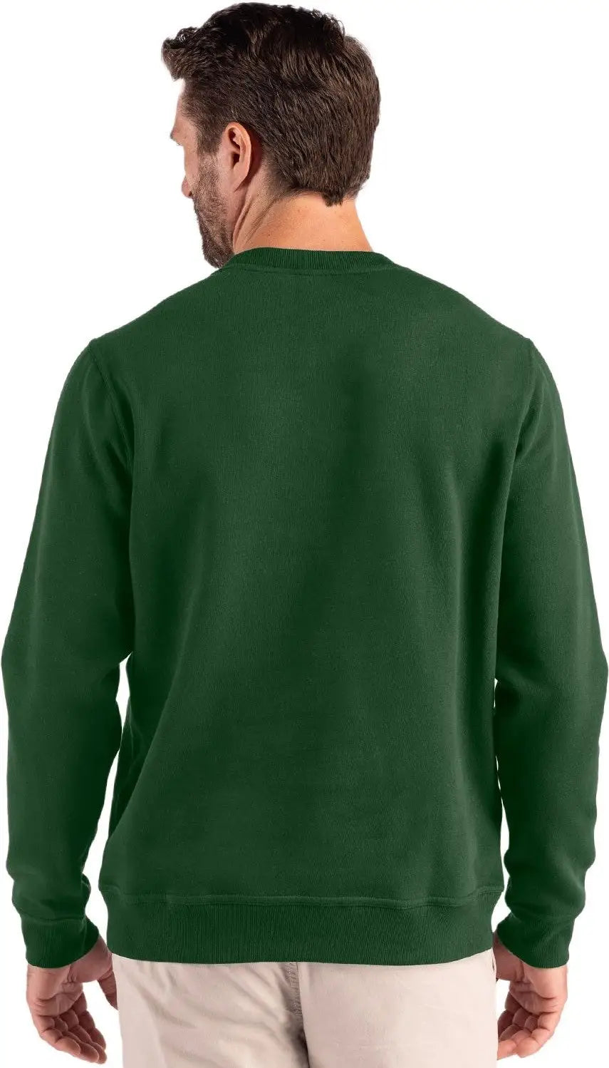 Clique Mqk00114 Drive Recycled Unisex Crewneck Sweatshirt - Bottle Green