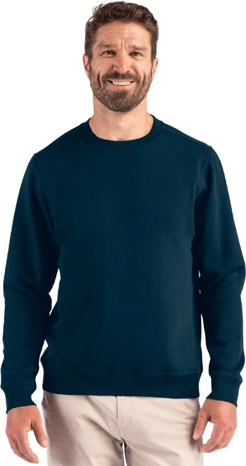Clique Mqk00114 Drive Recycled Unisex Crewneck Sweatshirt - Dark Navy - Adult Xs
