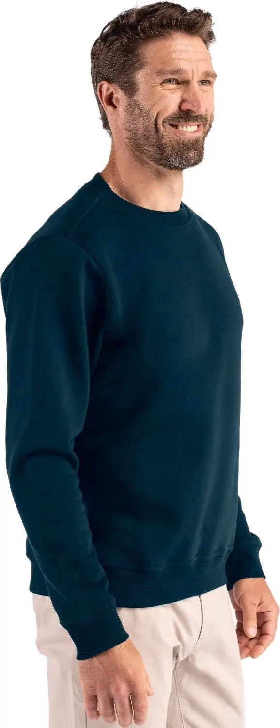 Clique Mqk00114 Drive Recycled Unisex Crewneck Sweatshirt - Dark Navy