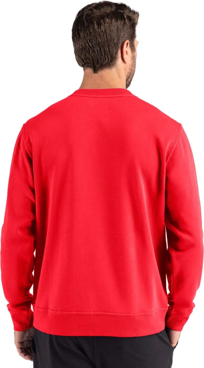 Clique Mqk00114 Drive Recycled Unisex Crewneck Sweatshirt - Red