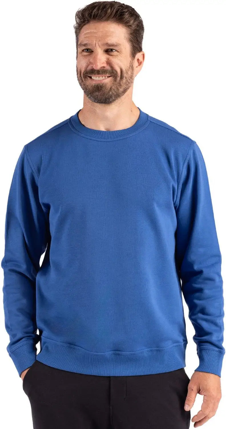 Clique Mqk00114 Drive Recycled Unisex Crewneck Sweatshirt - Royal Blue - Adult Xs