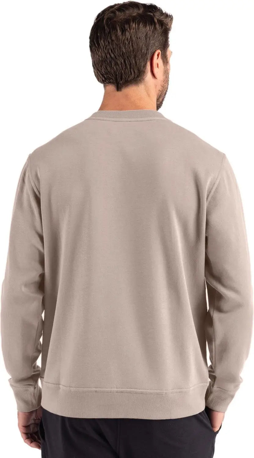 Clique Mqk00114 Drive Recycled Unisex Crewneck Sweatshirt - Sandbar