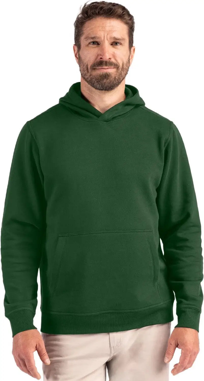 Clique Mqk00115 Drive Recycled Unisex Pullover Hooded Sweatshirt - Bottle Green - Adult Xs