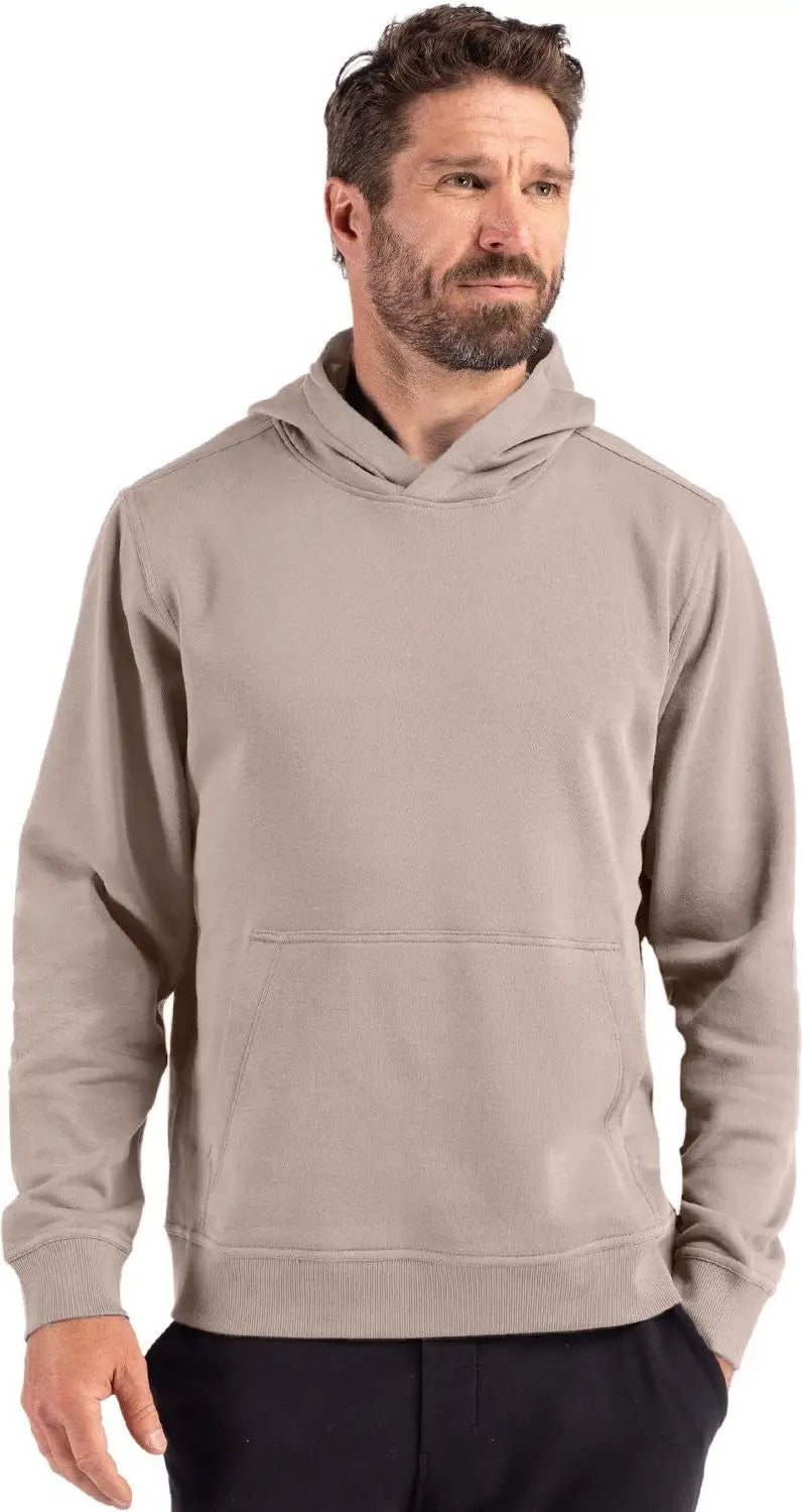 Clique Mqk00115 Drive Recycled Unisex Pullover Hooded Sweatshirt - Sandbar - Adult Xs
