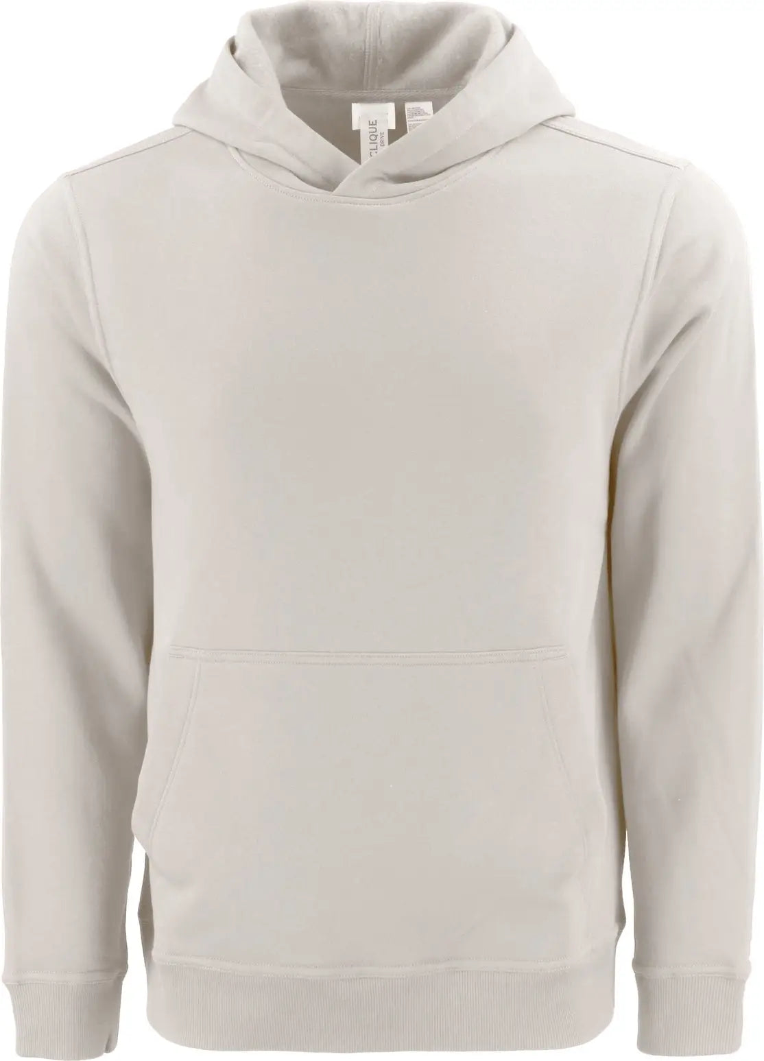 Clique Mqk00115 Drive Recycled Unisex Pullover Hooded Sweatshirt - off White